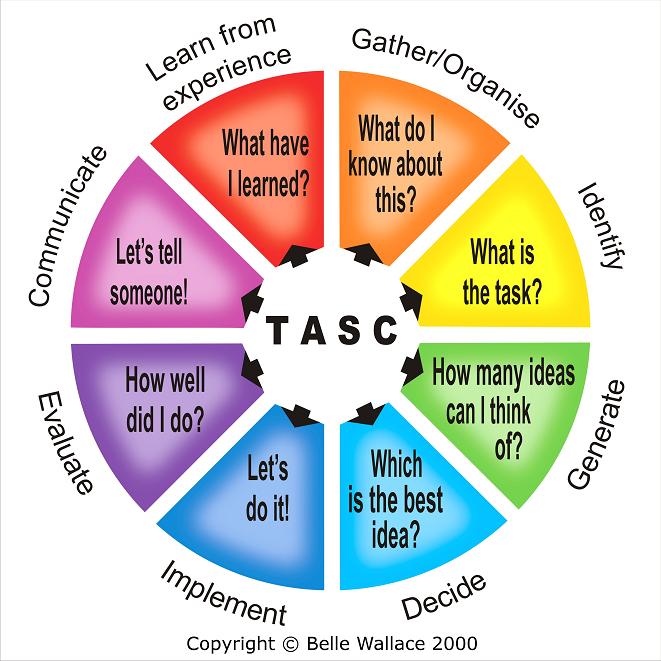 Small TASC Wheel coloured